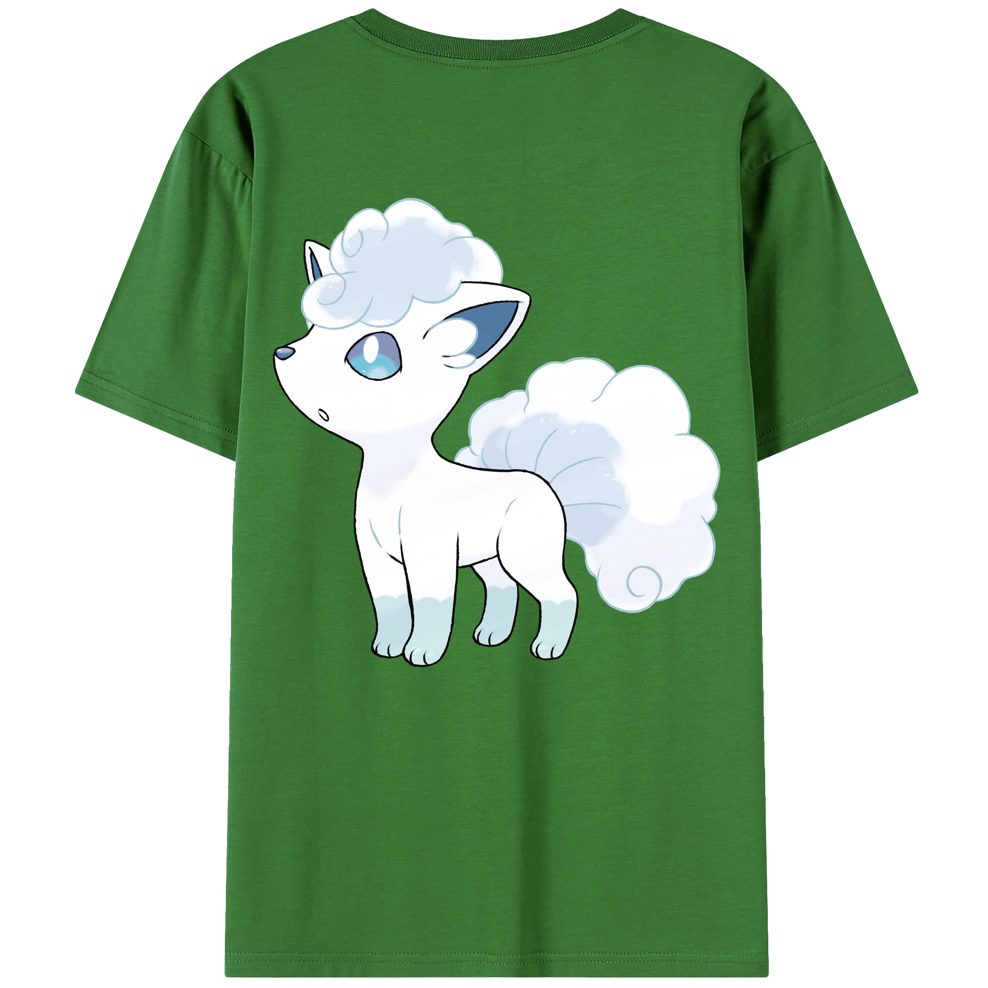 （画像用） ポケットモンスター Pokémon レディース半袖Tシャツ(バックプリント)